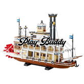 River Steamboat (21356) Ship Building Blocks 4090PCS Bricks River Steamboat / 4090 Pieces Building Blocks